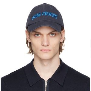 Samsoe Samsoe Navy Cap - Gone Fishing